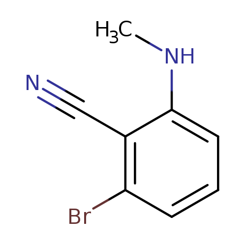 2-Bromo-6-(methylamino)benzonitrile