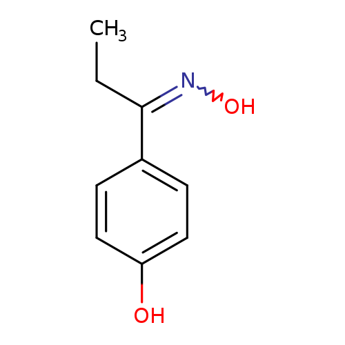 4-[1-(Hydroxyimino)propyl]phenol