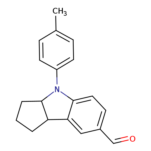 4-(p-Tolyl)-1,2,3,3a,4,8b-hexahydrocyclopenta[b]indole-7-carbaldehyde