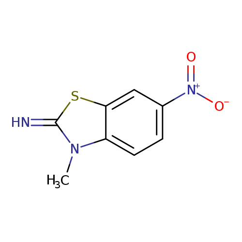 3-Methyl-6-nitro-3H-benzothiazol-2-ylideneamine