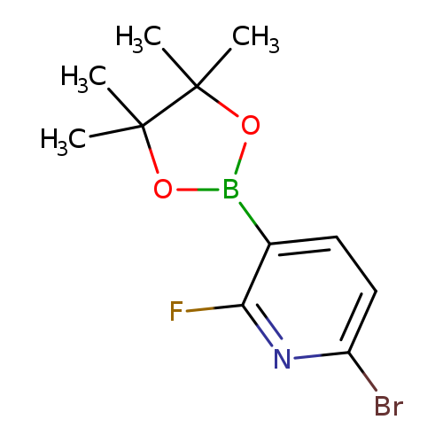 Pyridine, 6-bromo-2-fluoro-3-(4,4,5,5-tetramethyl-1,3,2-dioxaborolan-2-yl)-