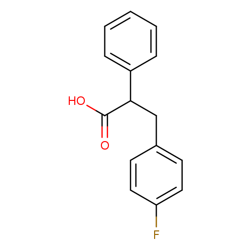 3-(4-Fluorophenyl)-2-phenylpropanoic acid