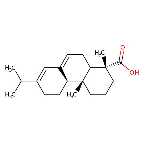 (1R,​4aR,​4bR,​10aR)​-​1,​2,​3,​4,​4a,​4b,​5,​6,​10,​10a-​Decahydro-​1,​4a-​dimethyl-​7-​(1-​methylethyl)​-​1-​phenanthrenecarboxyl​ic acid
