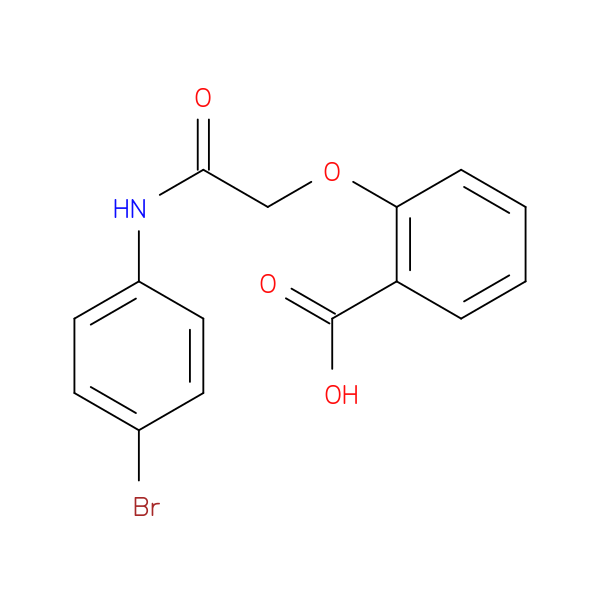 2-(2-((4-Bromophenyl)amino)-2-oxoethoxy)benzoic acid