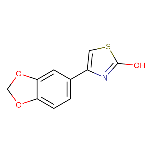 4-(2H-1,3-benzodioxol-5-yl)-1,3-thiazol-2-ol