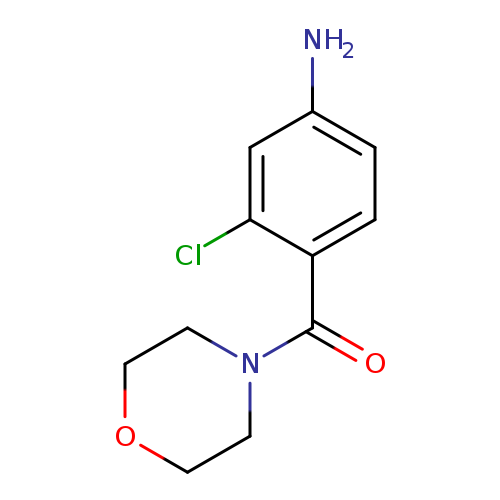 3-Chloro-4-[(morpholin-4-yl)carbonyl]aniline