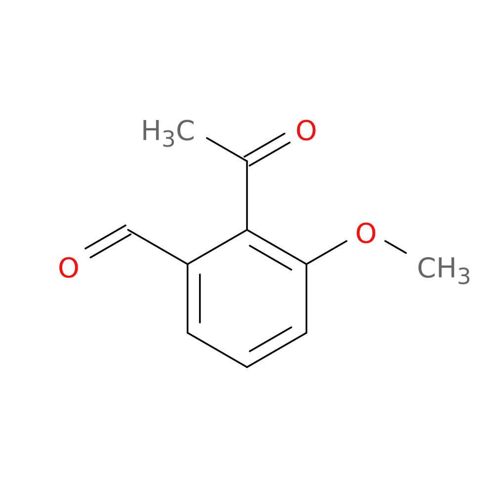 2-acetyl-3-methoxybenzaldehyde