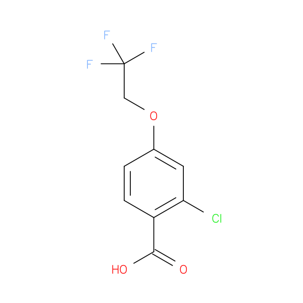 2-Chloro-4-(2,2,2-trifluoroethoxy)benzoic acid