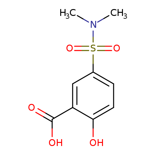 5-(dimethylsulfamoyl)-2-hydroxybenzoic acid