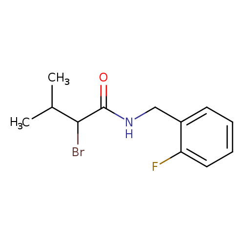 2-Bromo-n-[(2-fluorophenyl)methyl]-3-methylbutanamide
