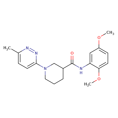 N-(2,5-dimethoxyphenyl)-1-(6-methylpyridazin-3-yl)piperidine-3-carboxamide