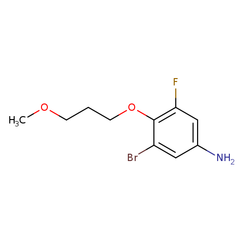 3-Bromo-5-fluoro-4-(3-methoxy-propoxy)-phenylamine