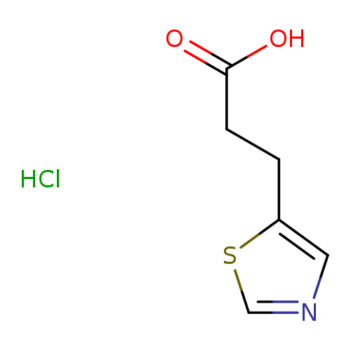 3-(1,3-thiazol-5-yl)propanoic acid hydrochloride