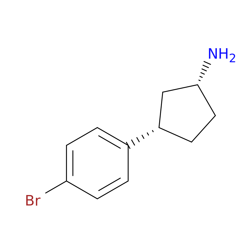 (1R,3S)-3-(4-BroMophenyl)cyclopentanaMine
