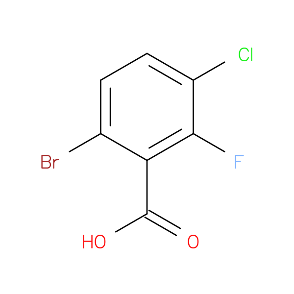 6-Bromo-3-chloro-2-fluorobenzoic acid