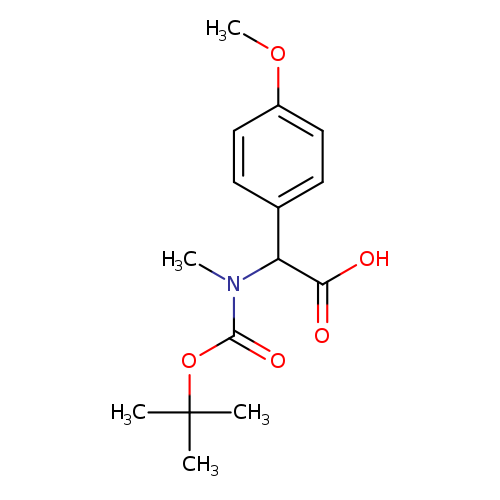 N-Boc-N-methyl-2-(4-methoxyphenyl)glycine