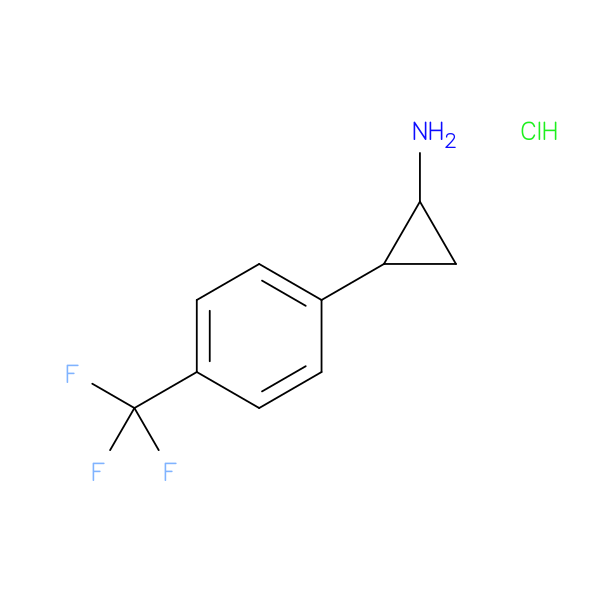 2-(4-(Trifluoromethyl)phenyl)cyclopropanamine hydrochloride