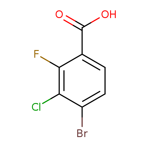 4-Bromo-3-chloro-2-fluorobenzoic acid