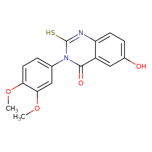 3-(3,4-dimethoxyphenyl)-6-hydroxy-2-sulfanyl-3,4-dihydroquinazolin-4-one