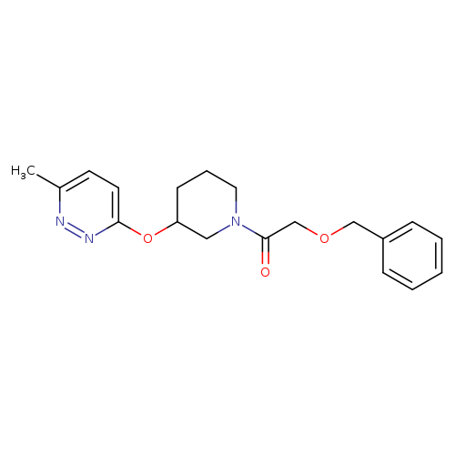 2-(benzyloxy)-1-{3-[(6-methylpyridazin-3-yl)oxy]piperidin-1-yl}ethan-1-one