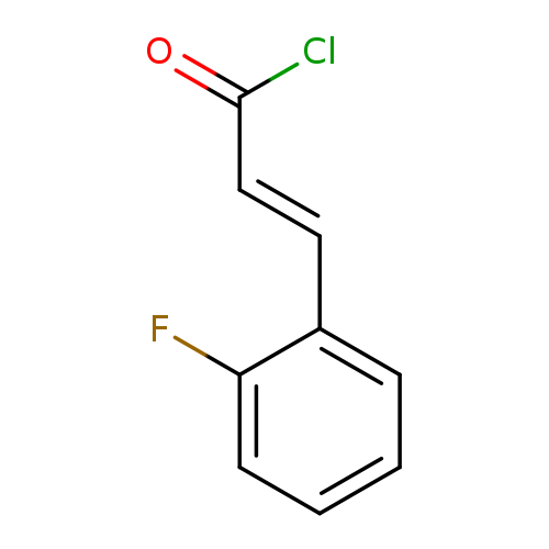 (2E)-3-(2-Fluorophenyl)acryloyl chloride