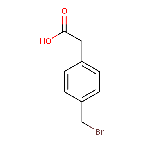 Benzeneacetic acid, 4-​(bromomethyl)​-