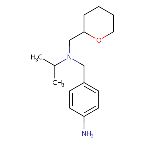 4-([(Oxan-2-ylmethyl)(propan-2-yl)amino]methyl)aniline