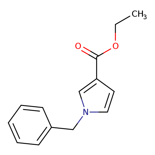 1H-Pyrrole-3-carboxylic acid, 1-(phenylmethyl)-, ethyl ester