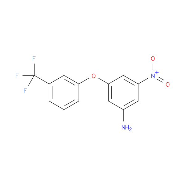 3-nitro-5-[3-(trifluoromethyl)phenoxy]aniline