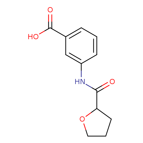 3-(Tetrahydrofuran-2-carboxamido)benzoic acid