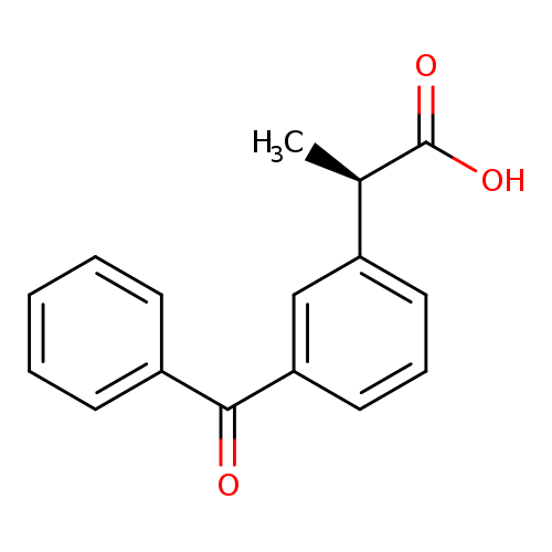 (2R)-2-(3-benzoylphenyl)propanoic acid