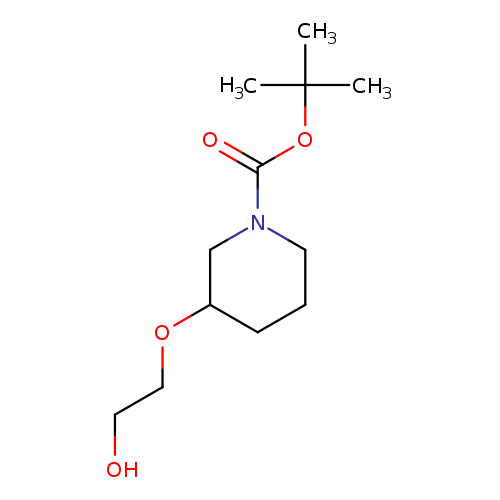 3-(2-Hydroxy-ethoxy)-piperidine-1-carboxylic acid tert-butyl ester