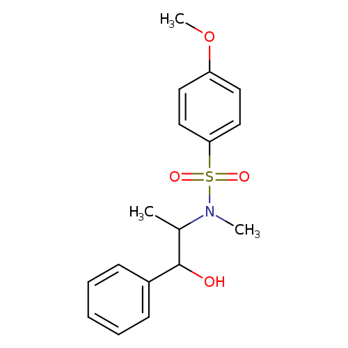 1-hydroxy-S-(4-methoxyphenyl)-N-methyl-1-phenylpropane-2-sulfonamido
