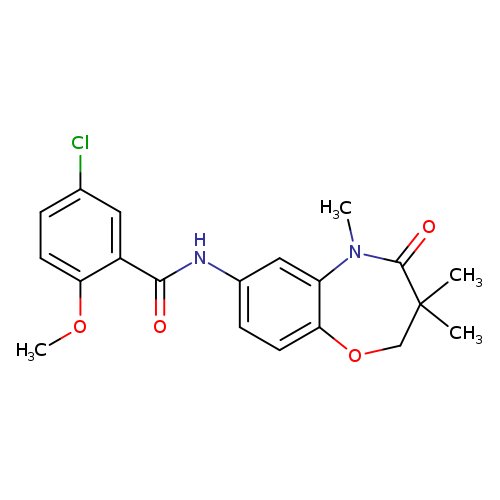 5-chloro-2-methoxy-N-(3,3,5-trimethyl-4-oxo-2,3,4,5-tetrahydro-1,5-benzoxazepin-7-yl)benzamide