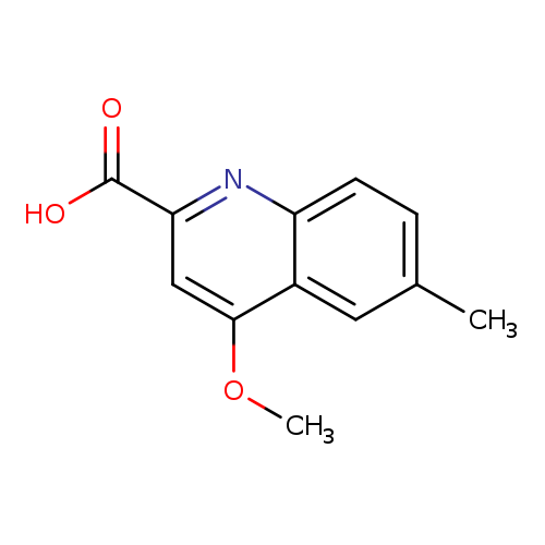 4-Methoxy-6-methylquinoline-2-carboxylic acid