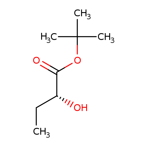 Butanoic acid, 2-hydroxy-, 1,1-dimethylethyl ester, (2R)-