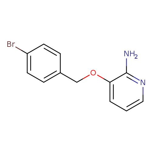 3-[(4-bromophenyl)methoxy]pyridin-2-amine