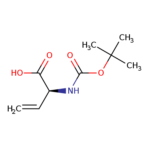 3-Butenoic acid, 2-[[(1,1-dimethylethoxy)carbonyl]amino]-, (2S)-