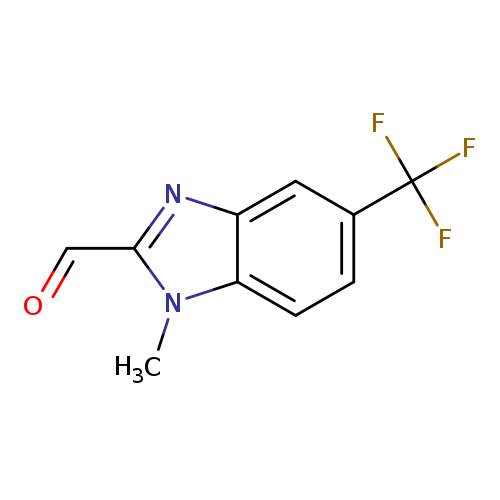 1-Methyl-5-(trifluoromethyl)-1,3-benzodiazole-2-carbaldehyde, hydrate