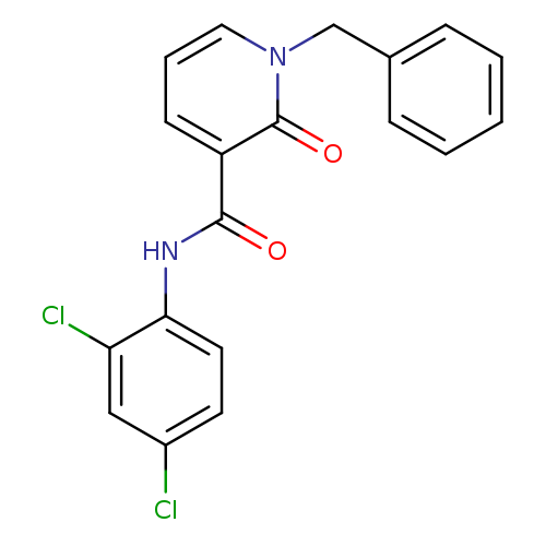 1-benzyl-N-(2,4-dichlorophenyl)-2-oxo-1,2-dihydropyridine-3-carboxamide