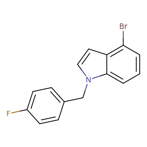 4-Bromo-1-(4-fluorobenzyl)-1H-indole