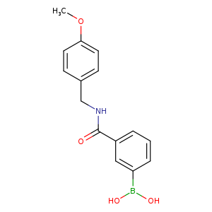 (3-((4-Methoxybenzyl)carbamoyl)phenyl)boronic acid