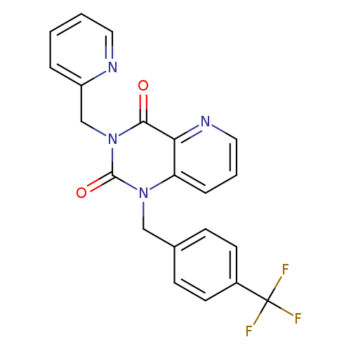 3-[(pyridin-2-yl)methyl]-1-{[4-(trifluoromethyl)phenyl]methyl}-1H,2H,3H,4H-pyrido[3,2-d]pyrimidine-2,4-dione