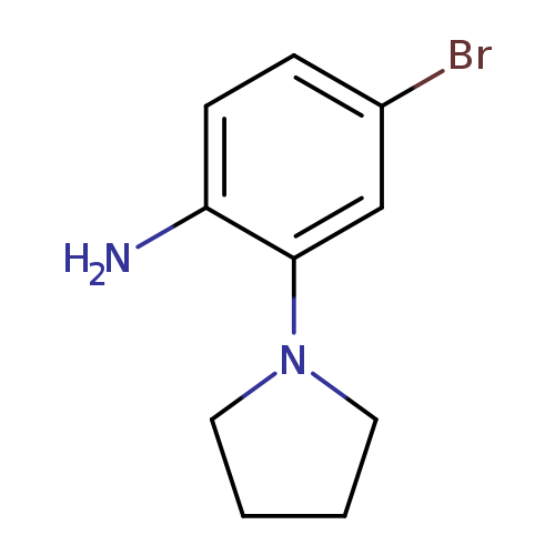 4-Bromo-2-(pyrrolidin-1-yl)aniline