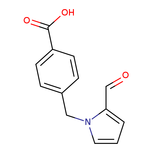 4-[(2-formyl-1H-pyrrol-1-yl)methyl]benzoic acid