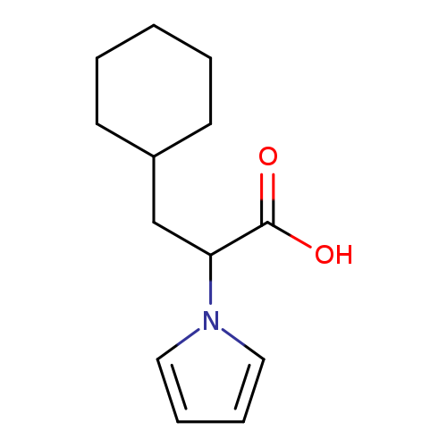 3-cyclohexyl-2-(1H-pyrrol-1-yl)propanoic acid