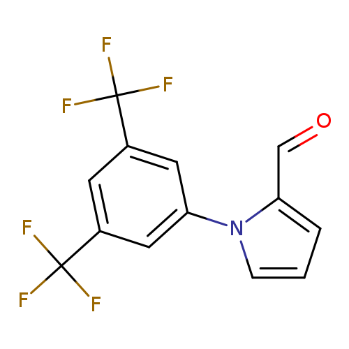 1-[3,5-bis(trifluoromethyl)phenyl]-1H-pyrrole-2-carbaldehyde