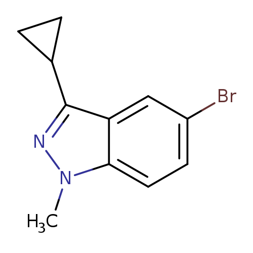 5-Bromo-3-cyclopropyl-1-methylindazole