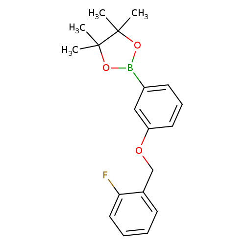 1,3,2-Dioxaborolane, 2-[3-[(2-fluorophenyl)methoxy]phenyl]-4,4,5,5-tetramethyl-