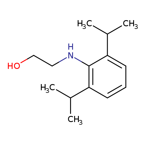 2-([2,6-Bis(propan-2-yl)phenyl]amino)ethan-1-ol